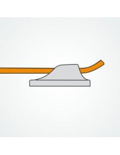 Clamcleat Midi 4-8 mm Zwart | Shipsworld 2