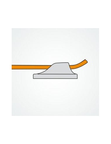 Clamcleat Midi 4-8 mm Zwart | Shipsworld