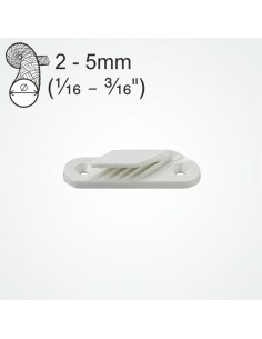 Clamcleat Leech Line Cleat 2-12 mm set | Shipsworld