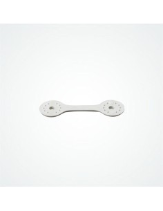 Clamcleat Achterplaat Wit voor CL212/214 | Shipsworld