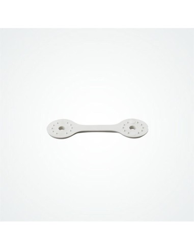 Clamcleat Achterplaat Wit voor CL212/214 | Shipsworld