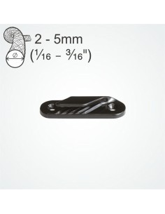 Clamcleat Fine Line Stuurboord Zwart | Shipsworld