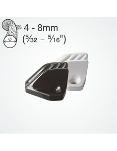 Clamcleat Side-Fixing Midi 4-8 mm zwart | Shipsworld 2