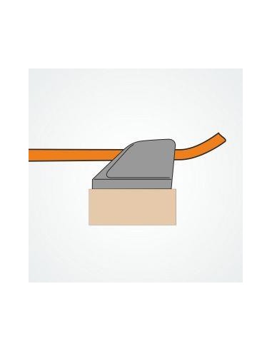 Clamcleat Side-Fixing Midi 4-8 mm zwart | Shipsworld