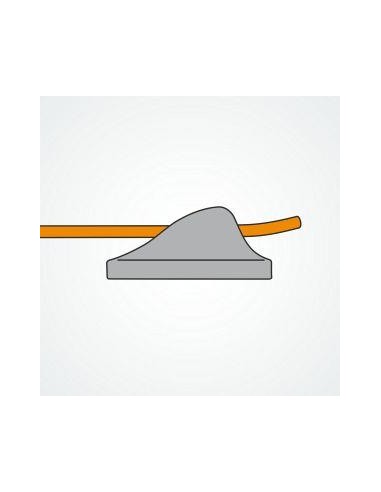 Clamcleat Racing Mini 3-6 mm Zilver | Shipsworld