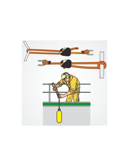 Clamcleat Loop Cleat 3-6 mm Wit | Shipsworld