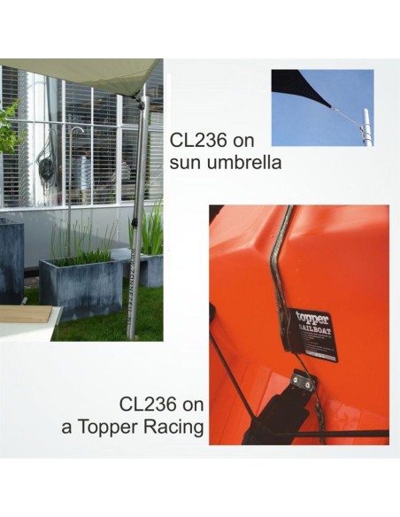Clamcleat Racing Junior MK1 Rolgeleider | Shipsworld