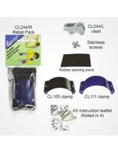Clamcleat Set CL244 en CL111 | Shipsworld 2
