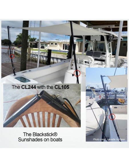 Clamcleat Set CL244 en CL111 | Shipsworld