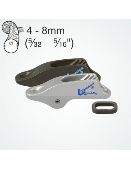 Clamcleat Trapeze & Vang Cleat 4-8 mm | Shipsworld