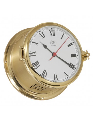 Royal 180 - Quartz Klok - Romeins - Mat Messing - Schatz 1881 - Scheepsinstrumenten - 481 C - € 318,00