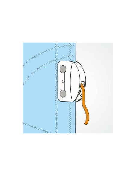 Clamcleat Racing Sail Edge 2-4 mm | Shipsworld