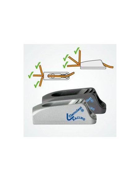 Clamcleat Racing Micros 1-4 mm | Shipsworld