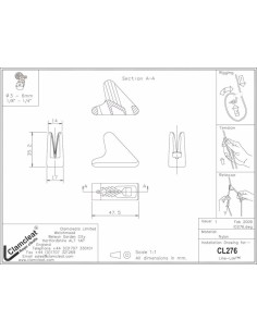 Medium Line-Lok 3-6 mm Zwart | Shipsworld 2