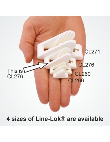 Medium Line-Lok 3-6 mm Zwart | Shipsworld
