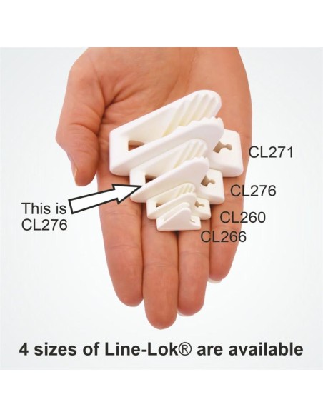 Medium Line-Lok 3-6 mm Zwart | Shipsworld