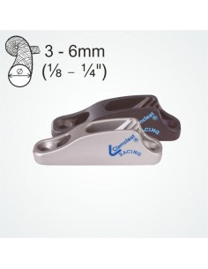 Clamcleat Aluminium Boom Cleat 3-6 mm | Shipsworld