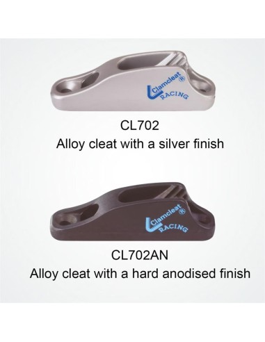 Clamcleat Aluminium Boom Cleat 3-6 mm | Shipsworld