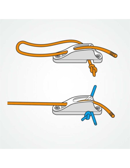 Clamcleat MK1 Racing Junior 3-6 mm | Shipsworld