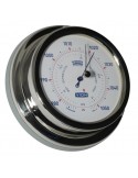 Barometer - Glanzend RVS - 129 mm