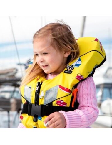 Crewsaver Kinder Reddingsvest Euro 100N Geel | Shipsworld