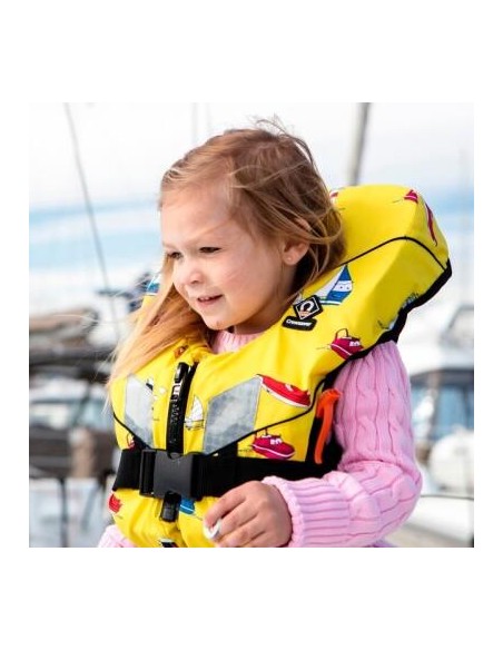 Crewsaver Kinder Reddingsvest Euro 100N Geel | Shipsworld
