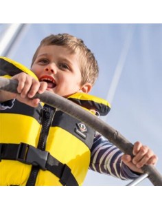 Crewsaver Zwemvest Spiral 100N Junior Geel/Zwart | Shipsworld 2
