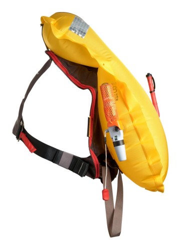 Crewsaver Crewfit 180N Pro Reddingsvest Zwart/Rood | Shipsworld