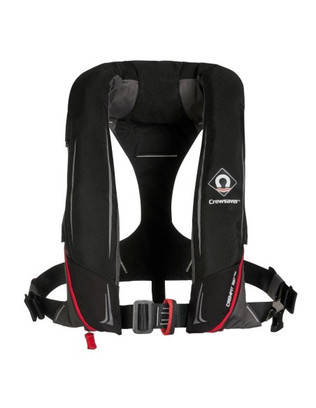 Crewsaver Crewfit 180N Pro Reddingsvest Zwart/Rood | Shipsworld