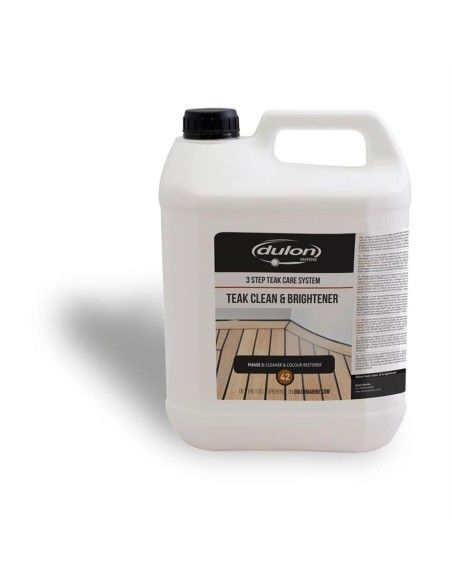 Dulon Marine Teak Clean & Brightener 5 ltr | Shipsworld