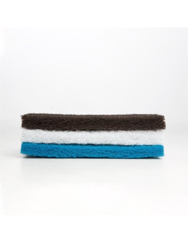 Deckmate Scrubpad Medium Blauw (2 stuks) | Shipsworld