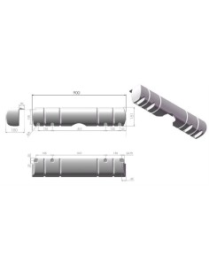 Dan-Fender Multi Dock Fender Wit 181 mm | Shipsworld