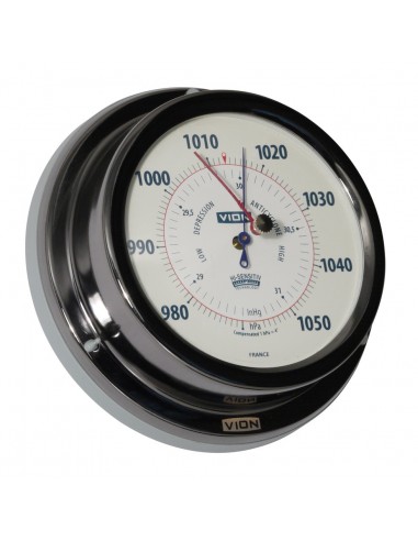 Barometer - Titanium Gekleurd - 129 mm - VION - Scheepsinstrumenten - A103 B - € 99,00