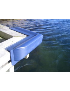 Steiger fender hoek 250x250 mm navy | Shipsworld