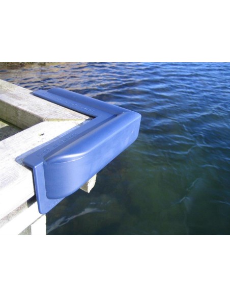 Steiger fender hoek 250x250 mm navy | Shipsworld