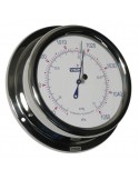 Barometer - Glanzend RVS - 150 mm