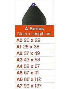 FenderFits A4 Fenderhoes Zwart 52x67 cm | Shipsworld 2