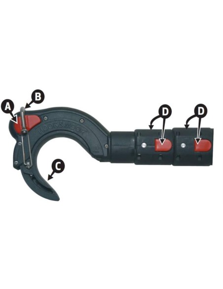 Hook & Moor Pikhaak Vario 1.01-1.80m | Shipsworld