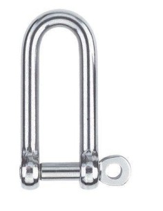 Harken D-sluiting lang 8 mm RVS 316 | Shipsworld