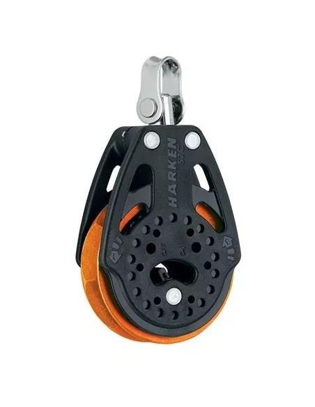 Harken 57C 1-schijfs ratelblok oranje | Shipsworld
