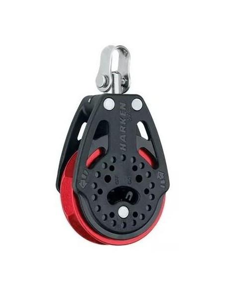 Harken 57C Ratelblok Rood 57mm | Shipsworld