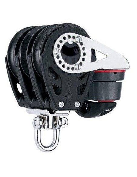 Harken 57C 3-schijfsblok met ratel & klem | Shipsworld