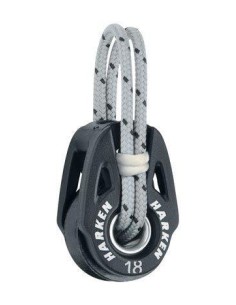 Harken 18mm FLY 1-schijfsblok smal | Shipsworld