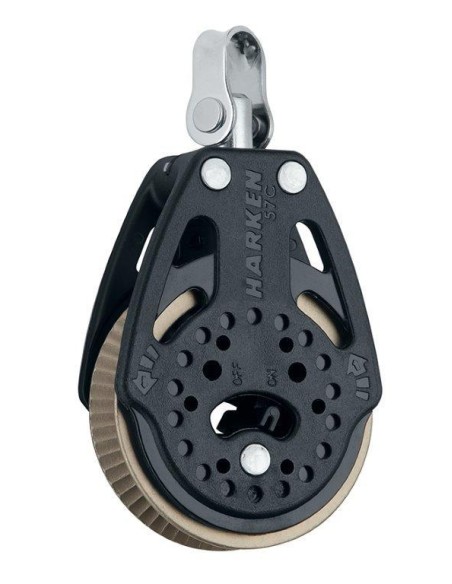 Harken 57C 1-schijfs ratelblok 1.5x grip | Shipsworld