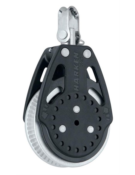 Harken 75C Ratchamatic 1-schijfsblok | Shipsworld