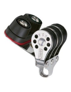 Harken 22mm Micro 3-schijfsblok met klem | Shipsworld