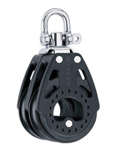Harken 57C 2-schijfsblok Carbo 57 mm | Shipsworld