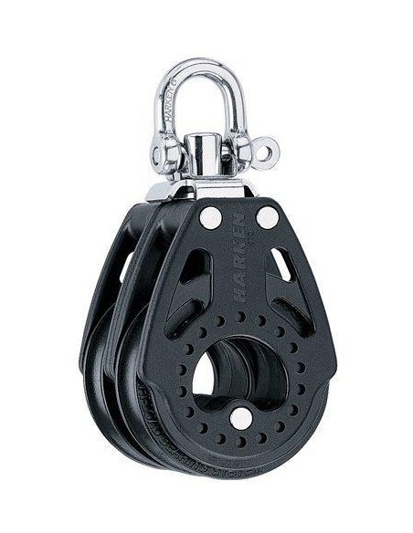 Harken 57C 2-schijfsblok Carbo 57 mm | Shipsworld