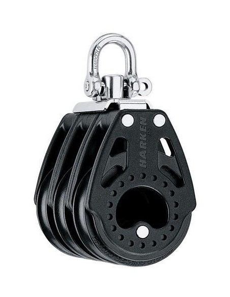 Harken 57C 3-schijfsblok Carbo 57 mm | Shipsworld