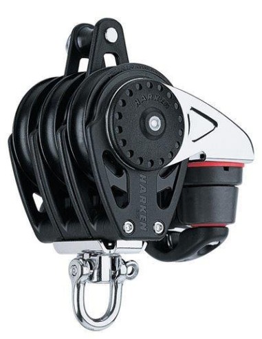 Harken 57C 3-schijfsblok met klem | Shipsworld